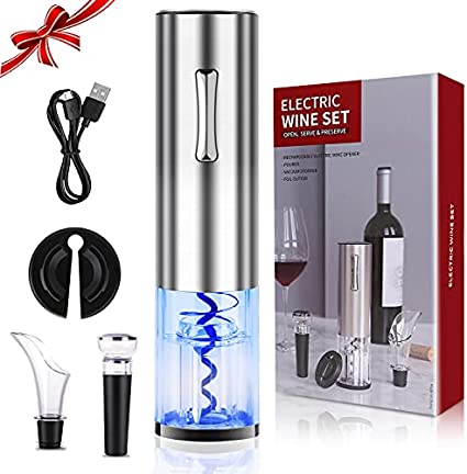 4 - in - 1 Electric Wine Opener